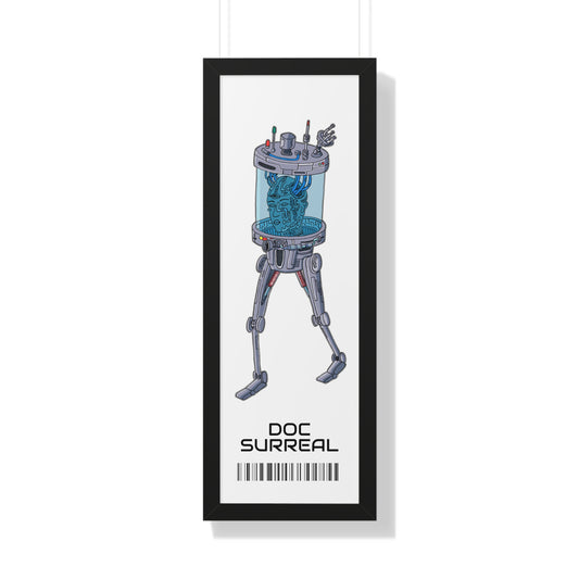 Head Robot In Charge Framed Poster