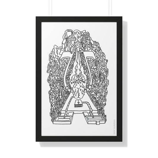 Alpha and Omega Framed Print (3 Sizes)