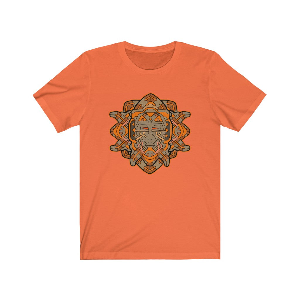 Afrokenesis IV Mask T-Shirt - Orange