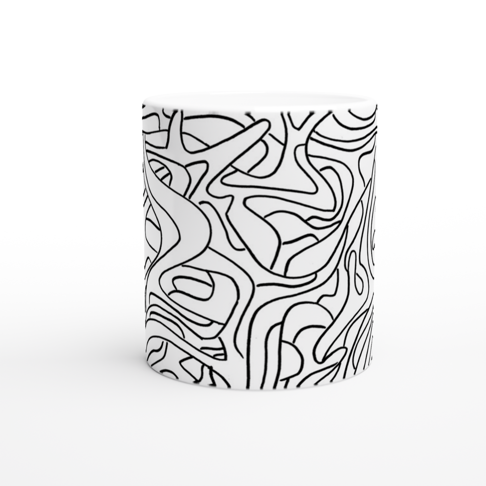 Abstract #2 Ceramic Art Mug 11oz