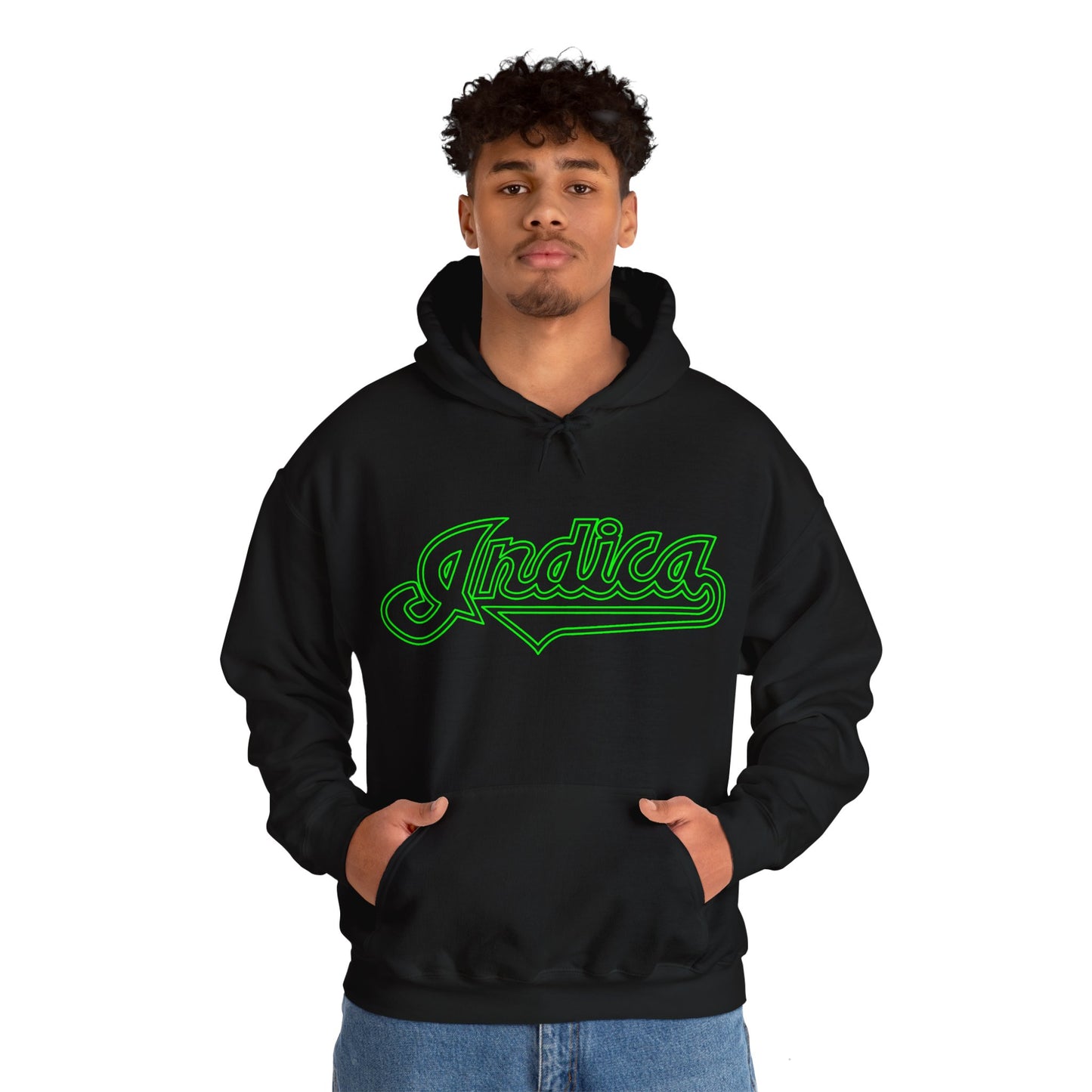 Cleveland Indica Green Hooded Sweatshirt