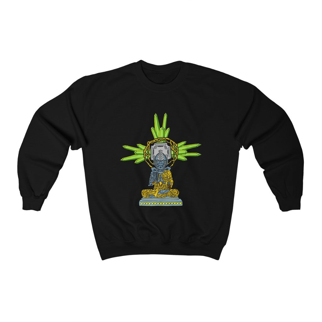 Crystal Afrokenesis Buddha Heavy Blend™ Crewneck Sweatshirt