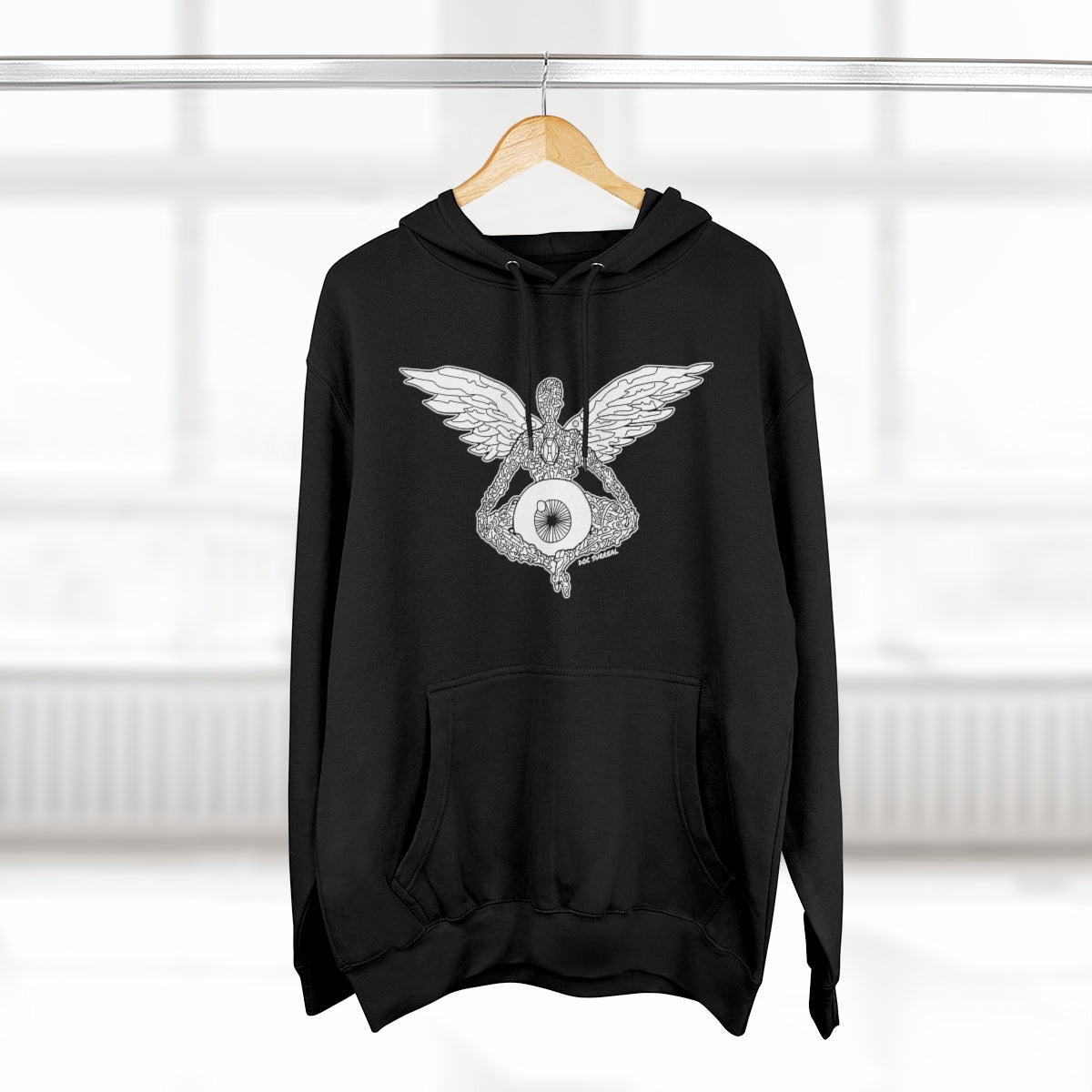 Angel Mech Vision Premium Pullover Hoodie