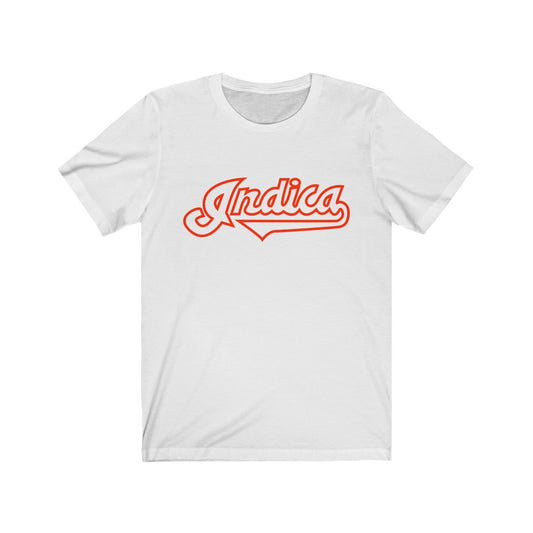 Indica Red Line - Blanco Tee