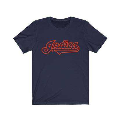 Indica Red Line - Navy Blue Tee