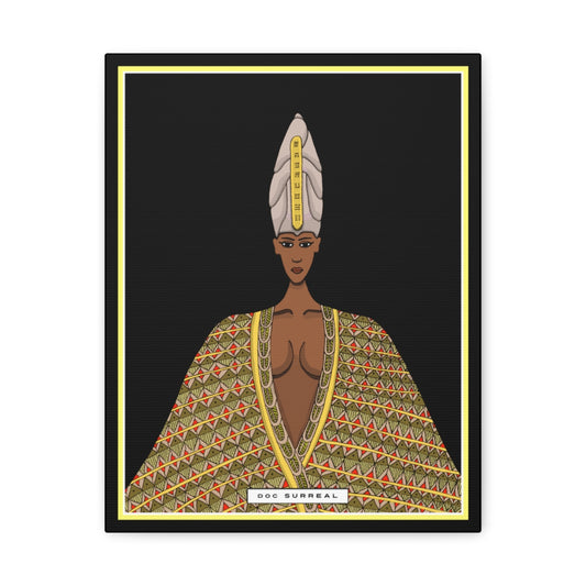 The Empress of Nubia 11 x 14 Canvas Print