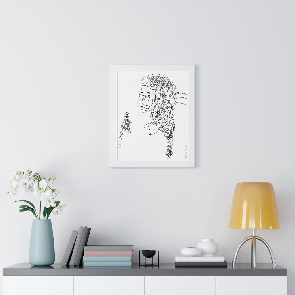 Audio Cortex Upgrade Framed Posters (4 sizes)