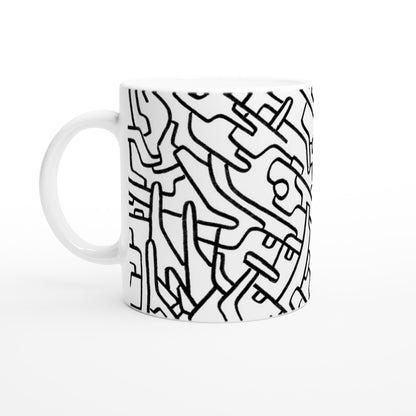 Abstract #1 Ceramic Art Mug 11oz