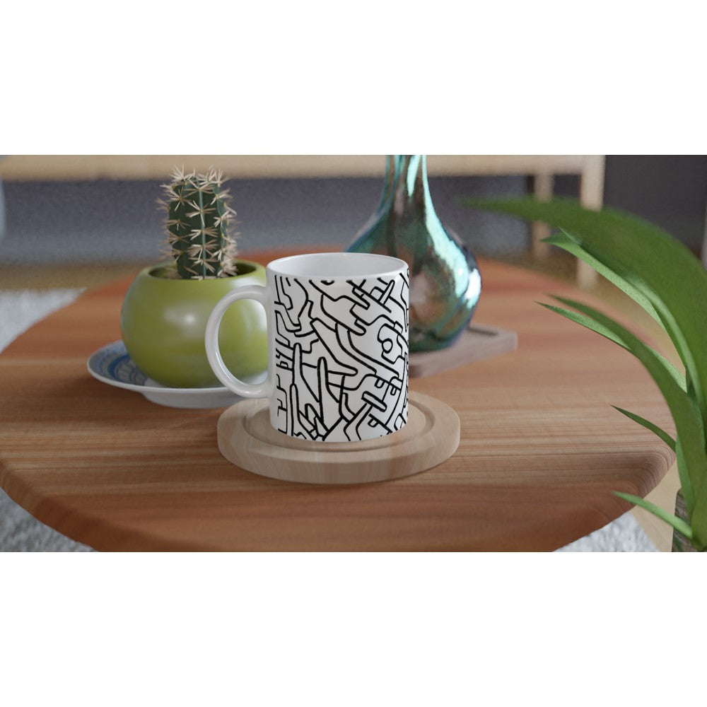 Abstract #1 Ceramic Art Mug 11oz