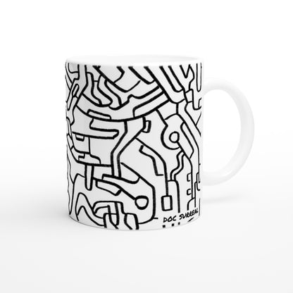 Abstract #1 Ceramic Art Mug 11oz