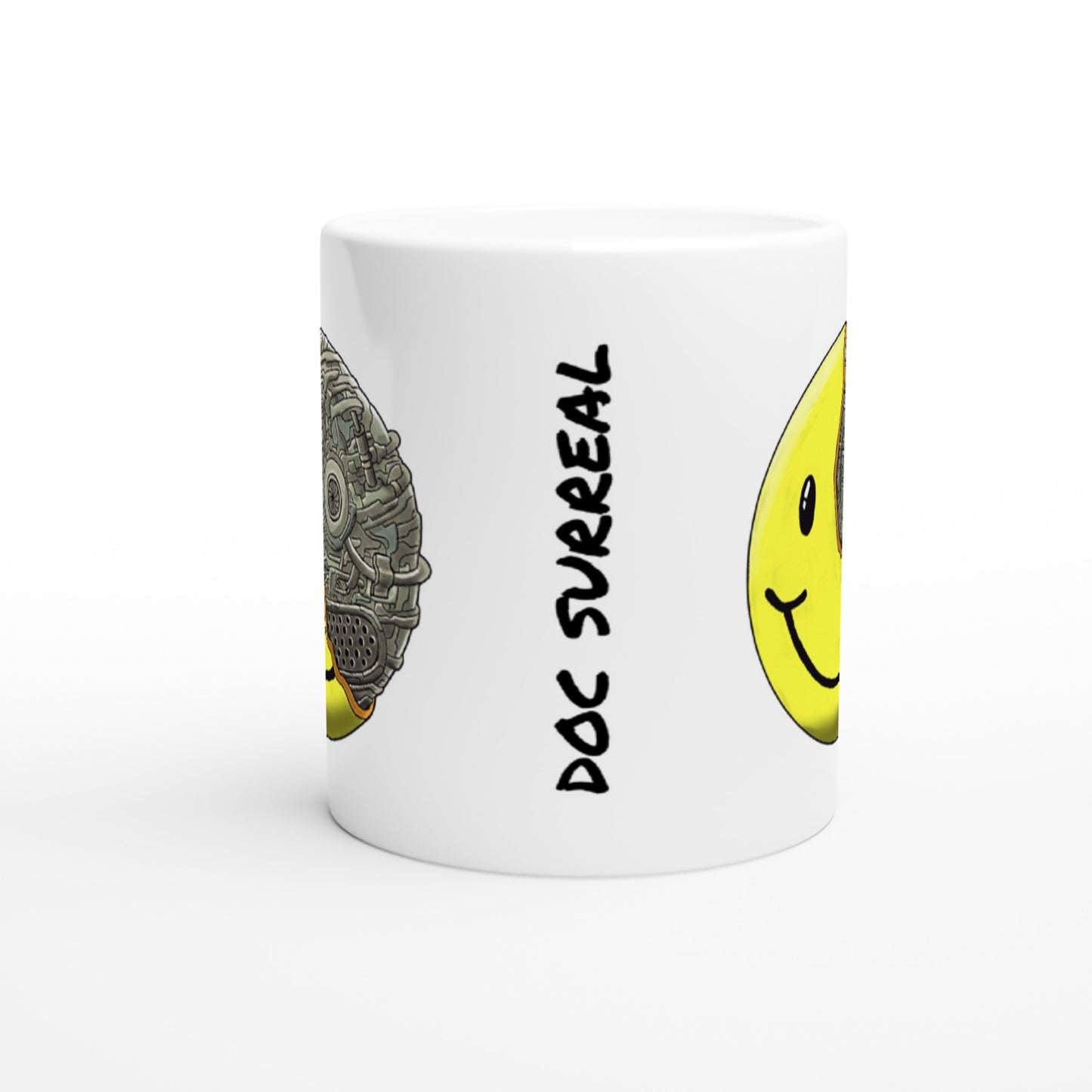 Smiley Bot 11oz Ceramic Mug