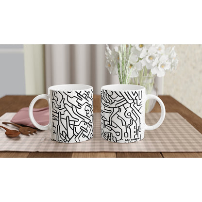 Abstract #1 Ceramic Art Mug 11oz